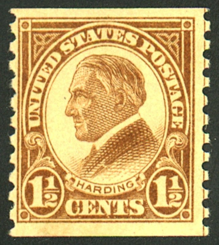 U.S. #598 MINT OG LH