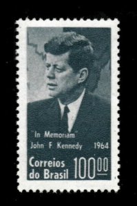 Brazil 1964 - John F. Kennedy, JFK, In Memoriam - Individual - Scott 987 - MNH