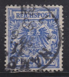 Germany 49 Reichpost 20Pf 1889