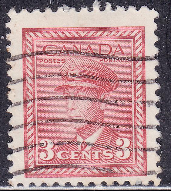 Canada 251 King George VI WWII War 1942