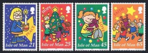 Isle of Man 884-887,MNH. Christmas 2000.Peace,Hope,Love,Faith.