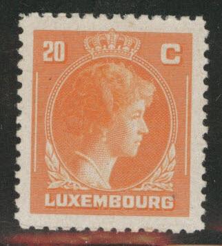 Luxembourg Scott 219A MH* from 1944-46 set