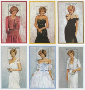 681677 MNH TOGO 1997 HOMENAJE A DIANA. PRINCESA DE GALES (1961-1997)