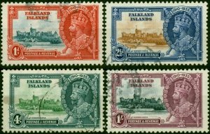 Falkland Islands 1935 Jubilee Set of 4 SG139-142 Fine Used 1