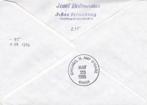 Austria 1986 Greetings Flight Ameripex 86 Wien-Chicago Cover VGC