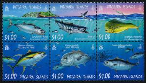 Pitcairn Islands 664 MNH Fish, Birds