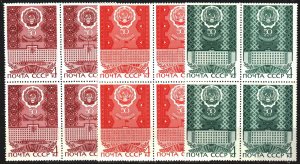 Soviet Union. 1970. Quart 3849-51. Anniversary of the autonomous republics. MNH.