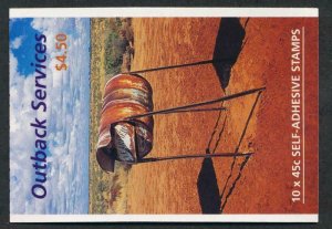 AUSTRALIA 1976a MINT NH, 2001 OUTBACK SERVICES BOOKLET