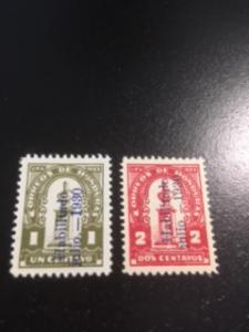Honduras sc 290,291 MLH