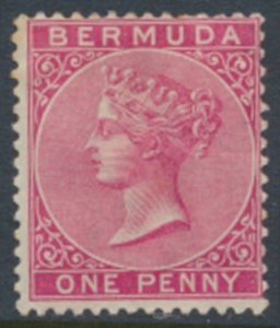 Bermuda SG 23  SC# 19b  MLH  rose red    see details /scans