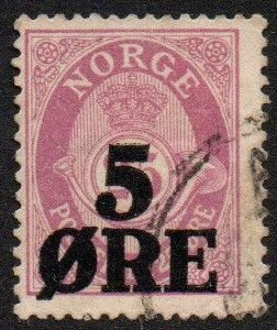 Norway Sc #99 Used