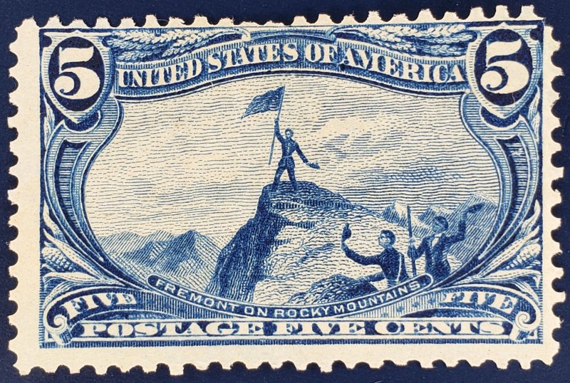 United States, Scott #288, VG unused, no gum, SEE FULL DESCRIPTION