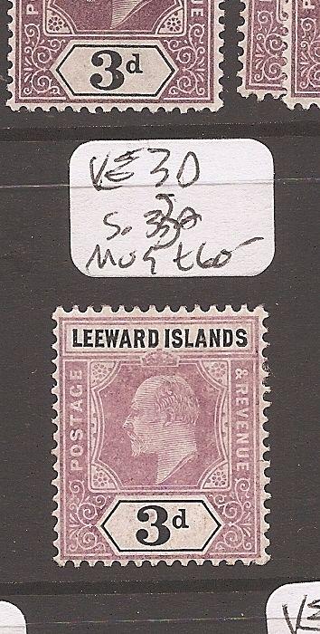 Leeward Islands King Edward 3d SG 33a MOG (4cdz)