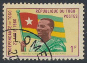 Togo  SC# 378  CTO   Independence see details & scans