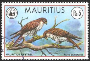 Mauritius Sc# 472 Used 1978 5r Wildlife Protection