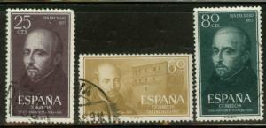 SPAIN Scott 836-838 Used set