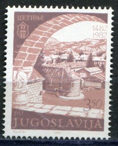 1918 - Yugoslavia 1982 - The 500 Years of  Cetinje Town – Montenegro – MNH Set