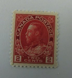 Sc# 106 - Canada - 1917 - Admiral 2 cent - MNH GEM -  superfleas cv$120