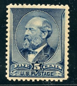 US SCOTT #216 MINT-VF-XF-OG-NH GRADED 85 W/ PSAG CERT SMQ $1,350