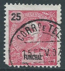 Funchal, Sc #20, 25r Used