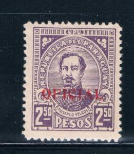 Paraguay O98 MNH Fulgencio Yegros (GI0190)+