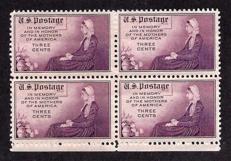 737 Mint,OG,LH/NH... Block of 4... SCV $1.10