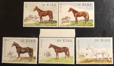 Ireland Scott# 505-509 VF NH Unused  set Cat. $5.05