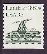 1898 Handcar mint coil single