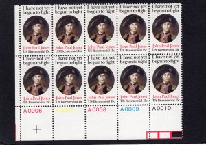 1789 John Paul Jones, MNH LL-PB/10 (#A0006+)