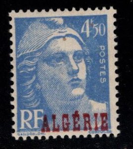 ALGERIA Scott 204 MH*  overprinted stamp