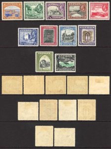 Cyprus SG133/43 1934 Set of 11 M/M Cat 200 pounds