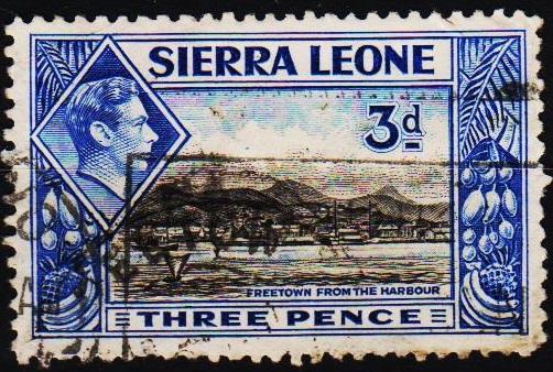 Sierra Leone. 1938 3d S.G.192. Fine Used