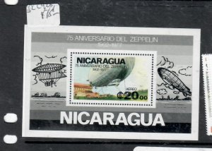 NICARAGUA  ZEPPELIN    SC C920   MINI SHEET    MNH     P0402D  H