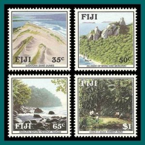 Fiji 1991 Environmental Protection, MNH  #637-640,SG823-SG826