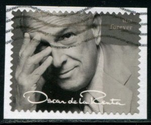 5173a US (49c) Oscar de la Renta SA, used on paper