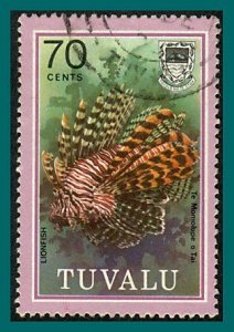 Tuvalu 1979 Fish, 70c used #110,SG119