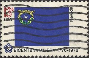 # 1668 USED STATE FLAG NEVADA