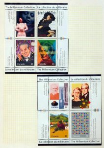 CANADA 2000 Millenium Aviation MNH MH(Face$40+(Top544