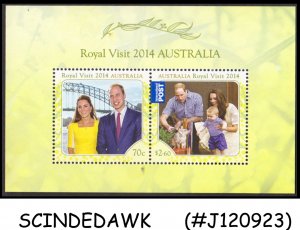 AUSTRALIA - 2014 ROYAL VISIT - MIN. SHEET MINT NH