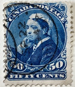 AlexStamps CANADA #47 VF Used