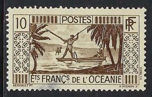 French Polynesia 85 MOG THIN 549C