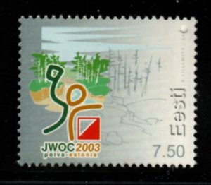 Estonia Sc 460 2003 Orienteering Championships stamp mint NH