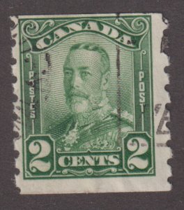 Canada 161 King George V SCROLL Issue 2¢ Coil 1929