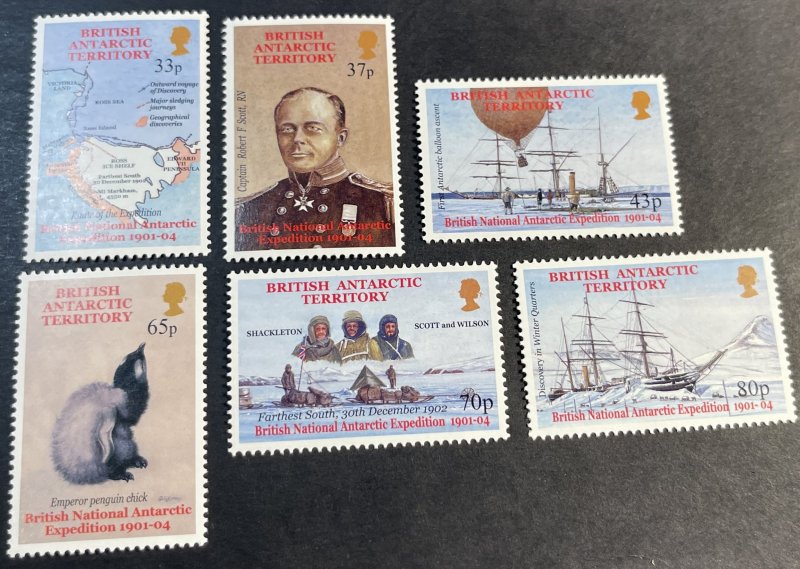 BRITISH ANTARCTIC TERR. # 301-306--MINT/NEVER HINGED--COMPLETE SET--2001