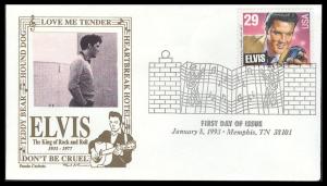 #2721 Elvis Presley Panda FDC