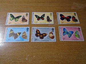 Belize  #  345-50  MNH   Butterflies