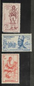 Dahomey B12-B14 Mint VF NH