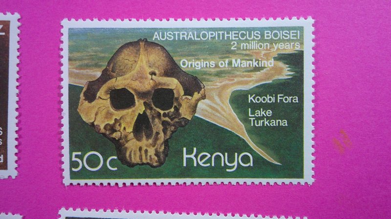 Kenya 1982 Origins of Man Scott# 212-215 Complete Mint XF NH set of 4