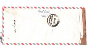 PAKISTAN Air Mail PIA *K-11* CENSOR Karachi HAWKER SIDDELEY AVIATION 1965 MAX110