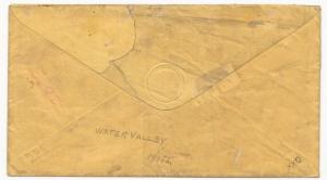 CSA Scott 4 Pair Stone 2 Position 27-28 on Cover Water Valley MS June 27 1862